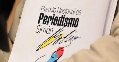 Anuncian ganadores del Premio Nacional de Periodismo Simón Bolívar 2022