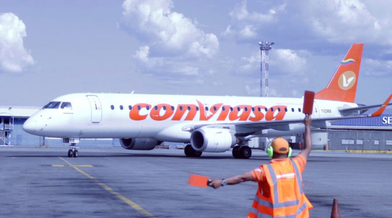 Conviasa reanuda vuelos entre Caracas y Puerto Ayacucho
