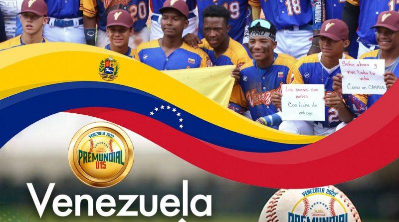 Selección venezolana de Béisbol Sub15 masculino gana el campeonato PreMundial