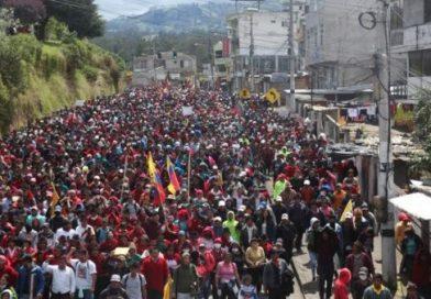 organizaciones indígens ecuatorianas denuncian fuerte represión por parte de Lasso