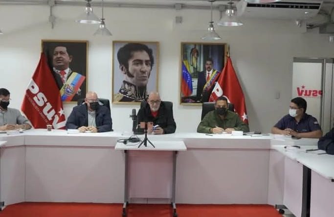 Instalada Vicepresidencia para la Defesa Integral de la Nación del PSUV