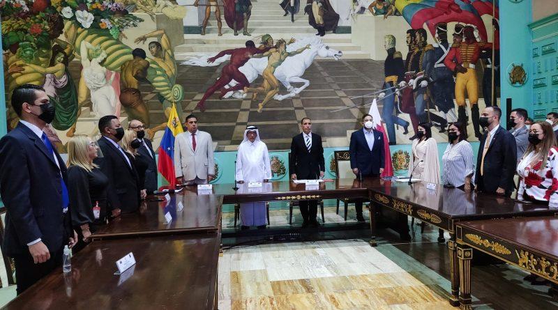 Instalan Grupo de Amistad Parlamentario entre Venezuela y Qatar