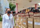 Ministerio de Salud entregó al Hospital General del Sur de Maracaibo más de mil pares de calzados para sus trabajadores
