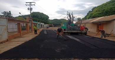 Plan de asfaltado recupera calles del municipio El Socorro en Guárico