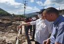 Vicepresidente sectorial Tareck El Aissami inspecciona zona industrial afectada en Las Tejerías
