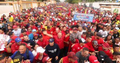 Zulianos se desbordaron en un respaldo rotundo a la reelección de Presidente Nicolás Maduro