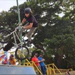 Ministro Maldonado destaca recuperación del SkatePark en Parque Naciones Unidas