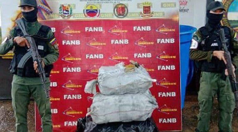 Incautación de droga en Apure