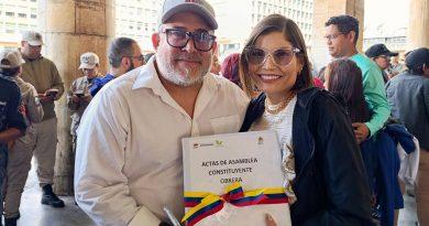 Reciben actas de delegados Ecosocialistas electos en los 24 estados del país rumbo al Congreso Nacional Constituyente de la Clase Obrera