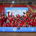 Lara se convierte en doble campeón del balonmano en los Juegos Comunales 2025