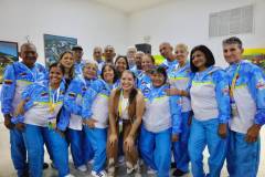 ¡Rumbo al primer lugar! Sucre abanderó a 350 atletas para los Juegos Comunales 2025