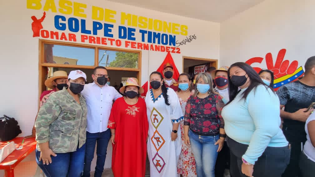 Inauguran Base de Misiones Socialista Golpe de Timón en Maracaibo