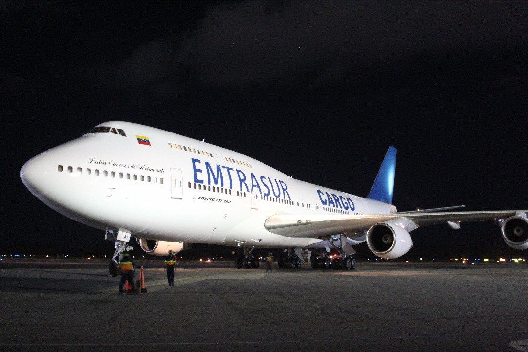 Inaugurado el primer vuelo de la Empresa de transporte Aerocargo del Sur