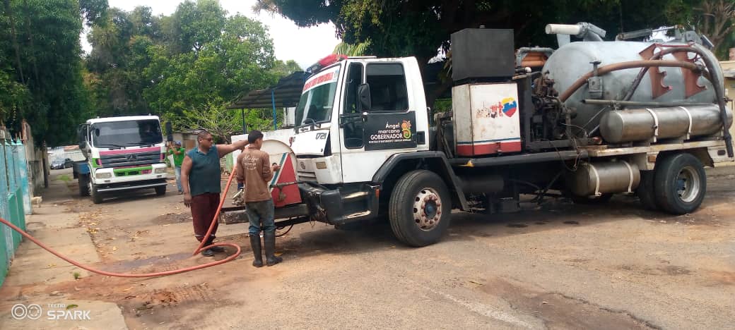 Red de aguas servidas en Ciudad Bolívar recibe mantenimiento preventivo  