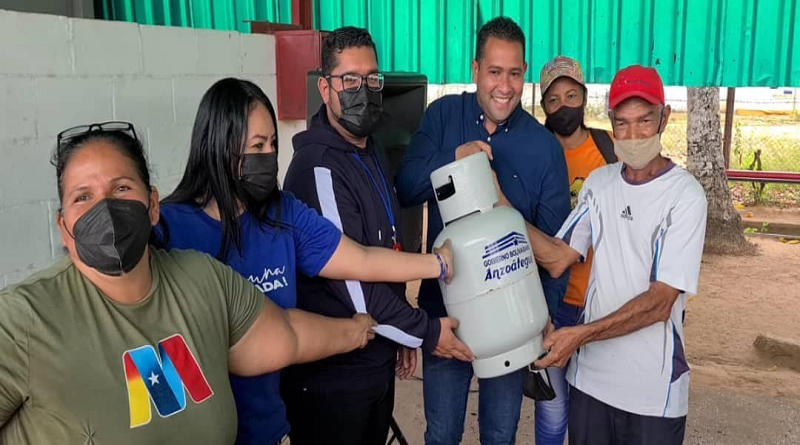 Optimizan el servicio de gas doméstico en Anzoátegui con entrega de cilindros
