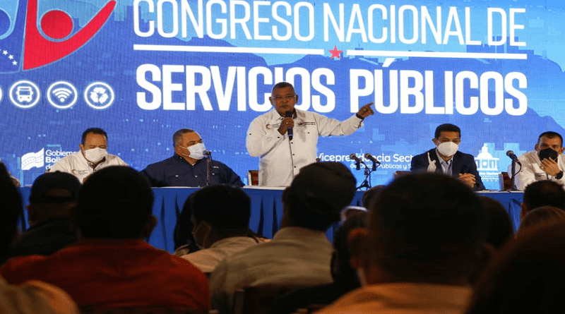 Instalan Congreso Nacional de los Servicios Públicos desde Barquisimeto