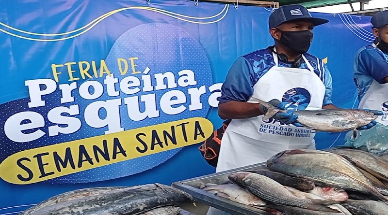 Expenden 4 toneladas de pescado a familias del municipio Sucre de Miranda