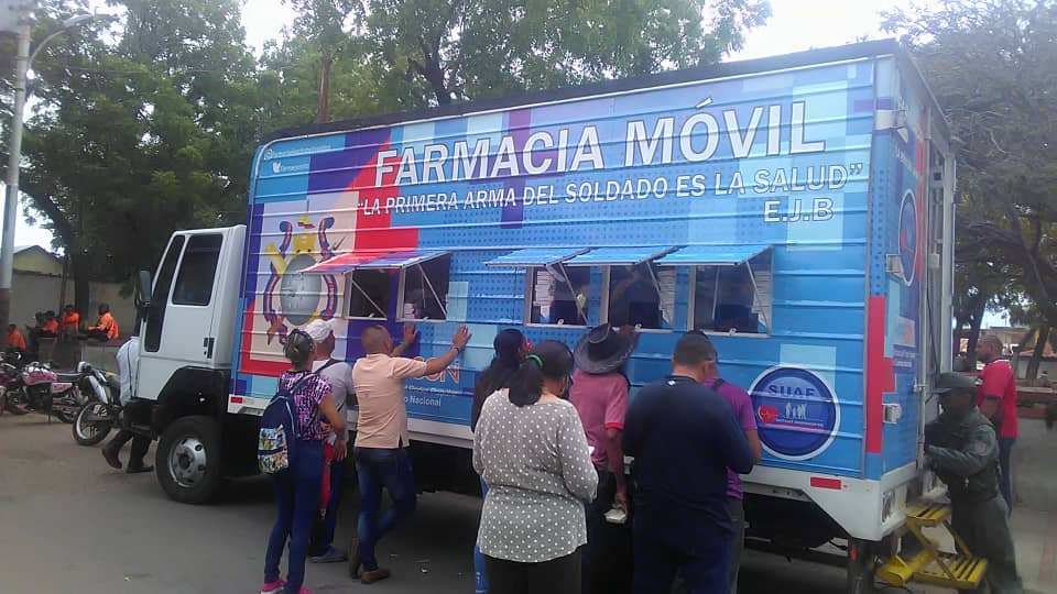 Zulia: Instalada Farmacia Móvil de Ejército en el Casco Central de Miranda