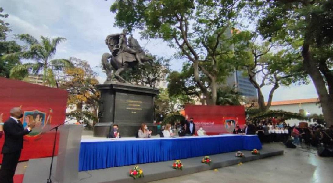Alcaldesa Meléndez: Nuevos símbolos patrios en Caracas reivindican nuestra historia