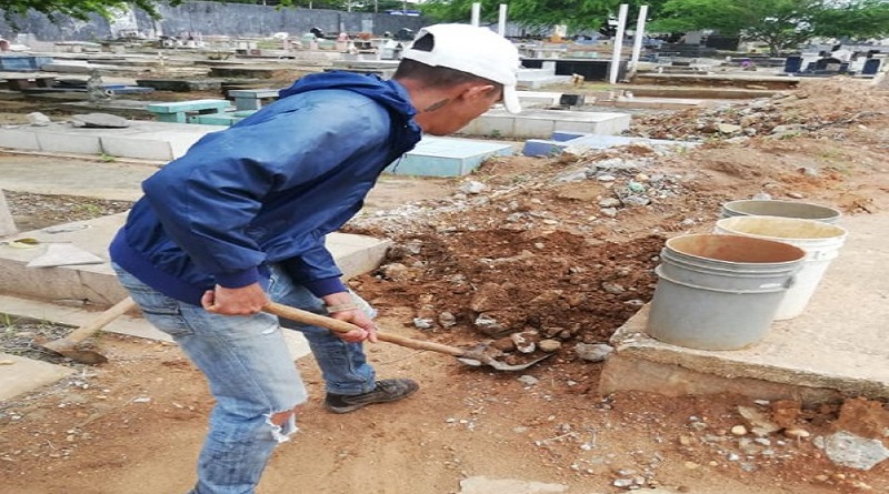 Inician recuperación del cementerio municipal de Punta de Mata y Tejero