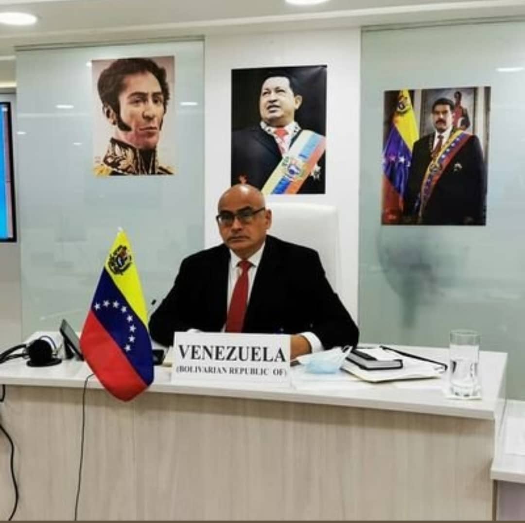 Venezuela exige levantamiento de sanciones ante la OMS