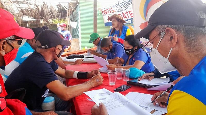 Realizan jornada de registro de pescadores en Anzoátegui