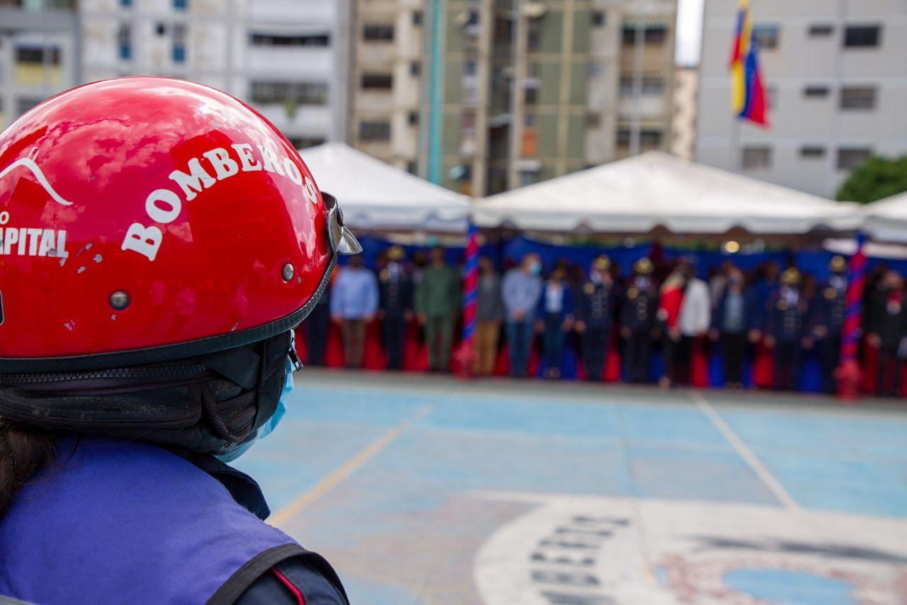 Realizaron transmisión de mando en Comandancia de Bomberos de Caracas