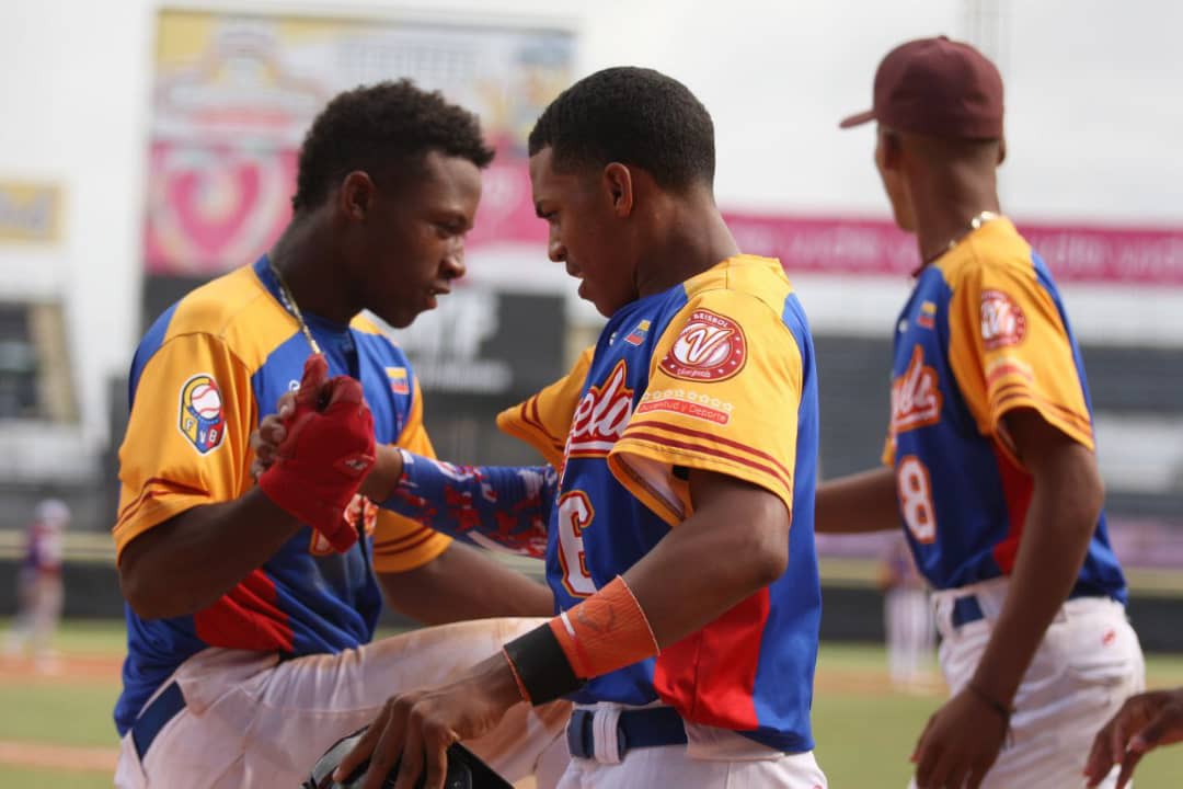 Venezuela consiguió su segunda victoria en el Premundial de Béisbol U15