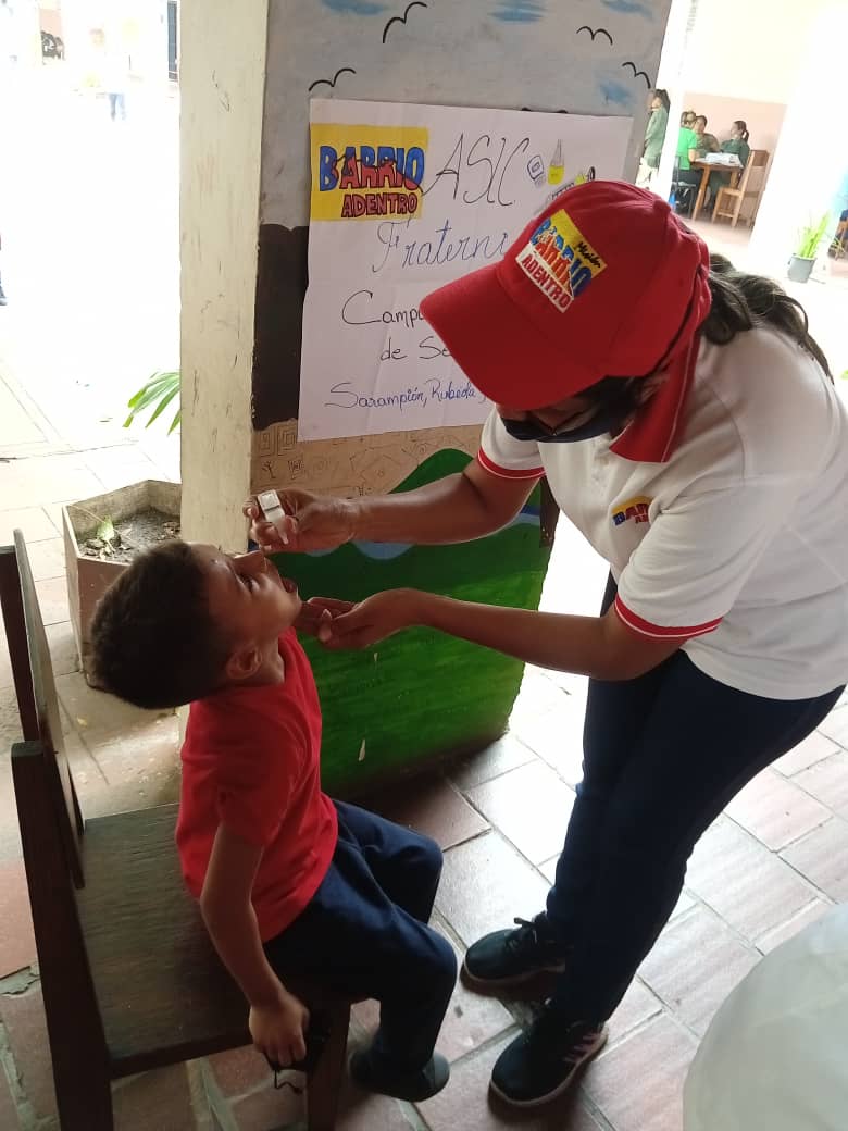 Arrancó plan de vacunación de seguimiento en Carabobo.