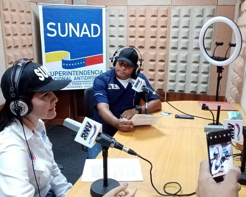Sunad despliega actividades en Carabobo en la semana internacional de la lucha antidrogras