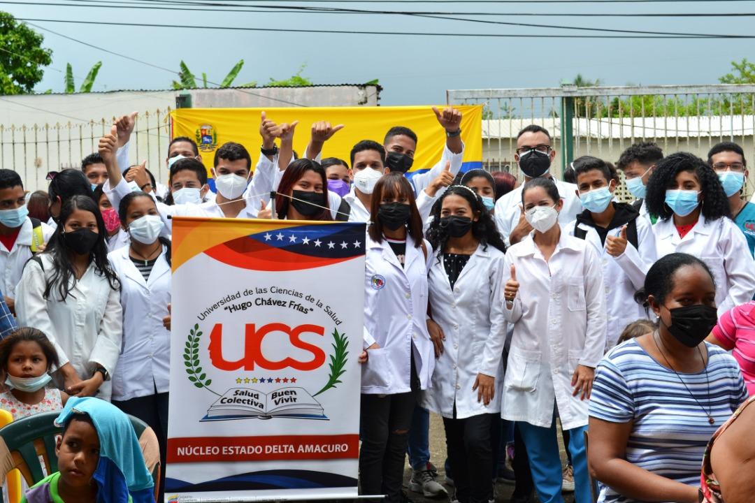 En perfecta unión cívico-militar-policial Tucupita activa BRICOMILES de la Salud