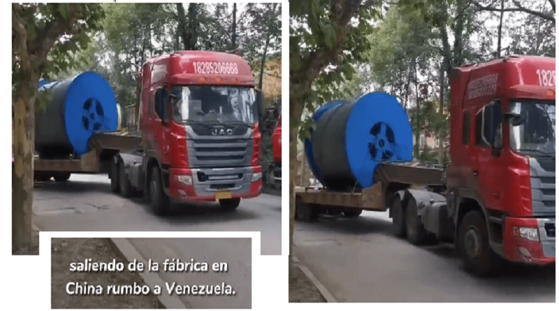 Trasladan desde China el nuevo cable tractor para Teleférico Warairarepano de Caracas