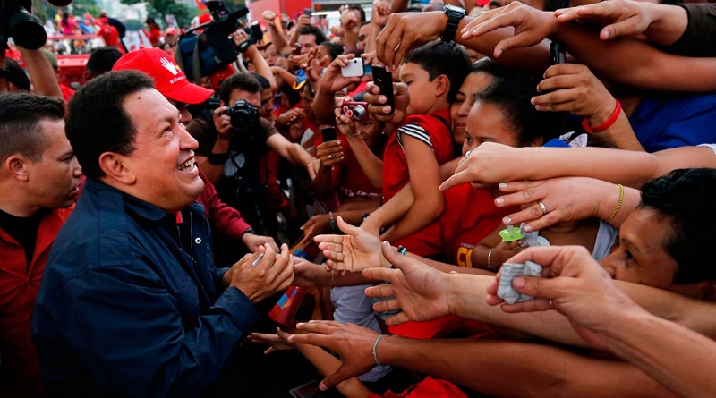 Chávez, protector de la Patria