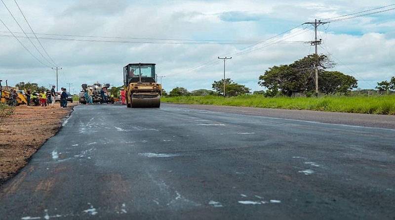 Recuperan carretera nacional Troncal 16 en El Tigre