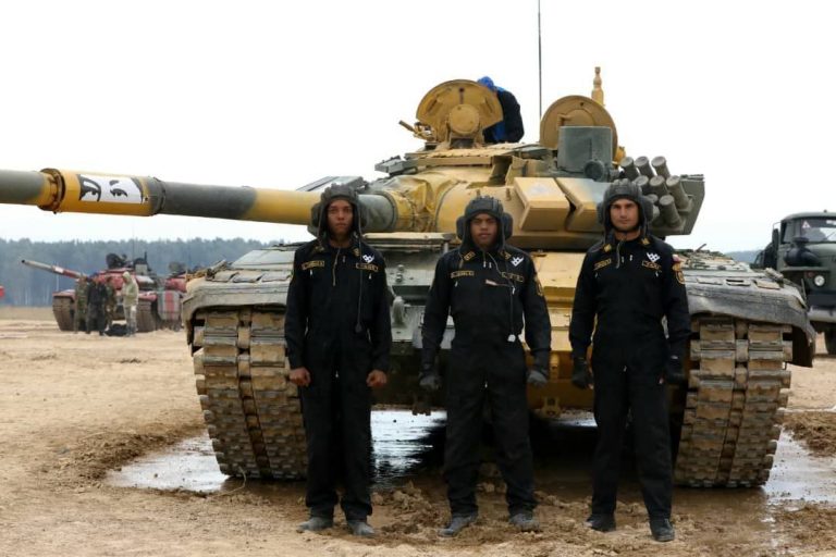 Continúa la competencia en Biatlón de Tanques