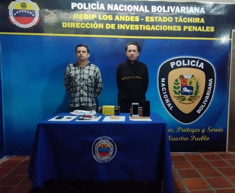Capturados en Táchira dos terroristas con material explosivo