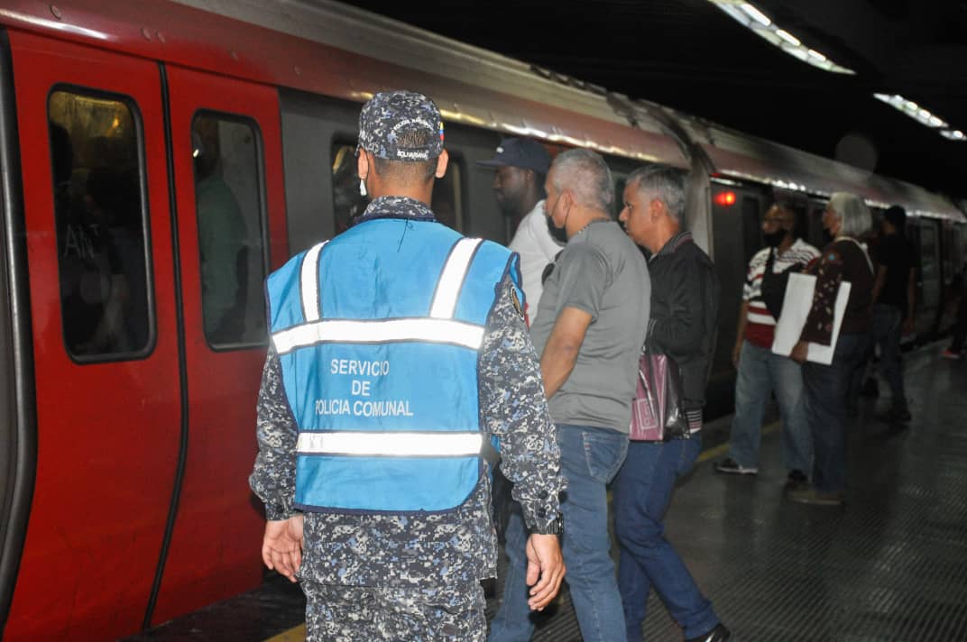 PNB activa plan de seguridad en instalaciones del Metro de Caracas