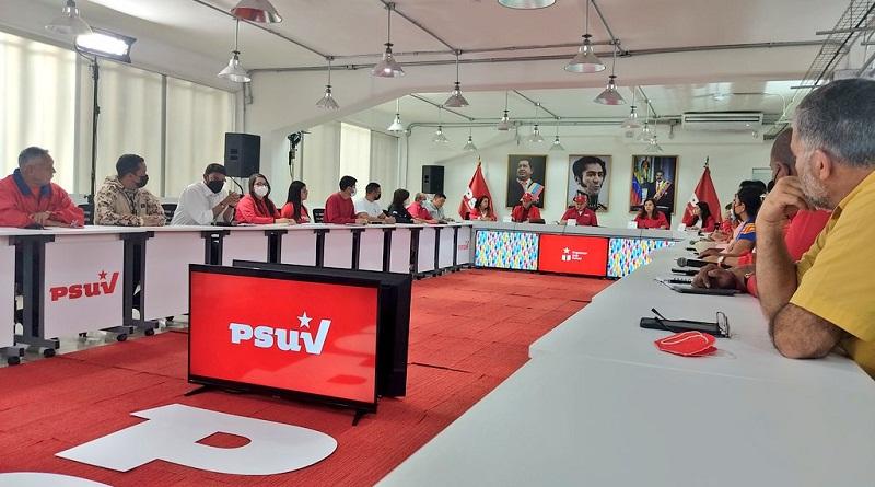 PSUV se desplegará jueves y viernes para continuar proceso de renovación
