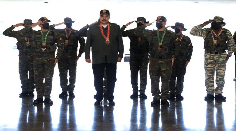 Presidente Nicolás Maduro lidera acto del XVII aniversario de la CEOFANB