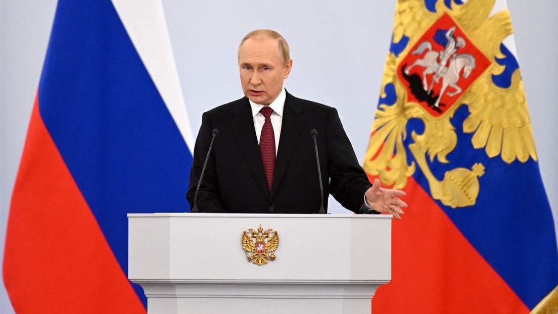 Presidente Putin firmó los tratados de adhesión de Donetsk y Lugansk a Rusia