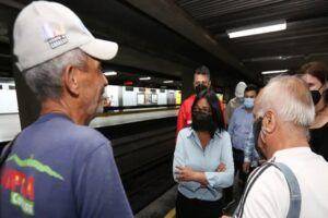 Vicepresidenta Ejecutiva Delcy Rodríguez supervisa avances del Plan Metro se Mueve Contigo