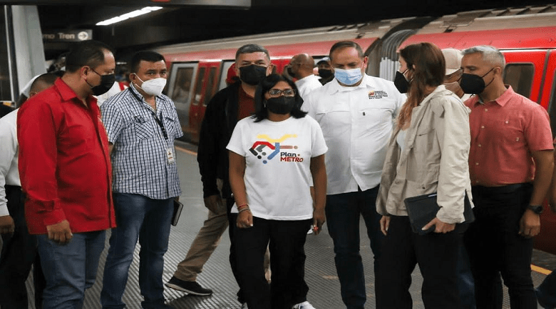 Vicepresidenta Ejecutiva supervisó avances del Plan Metro se Mueve Contigo