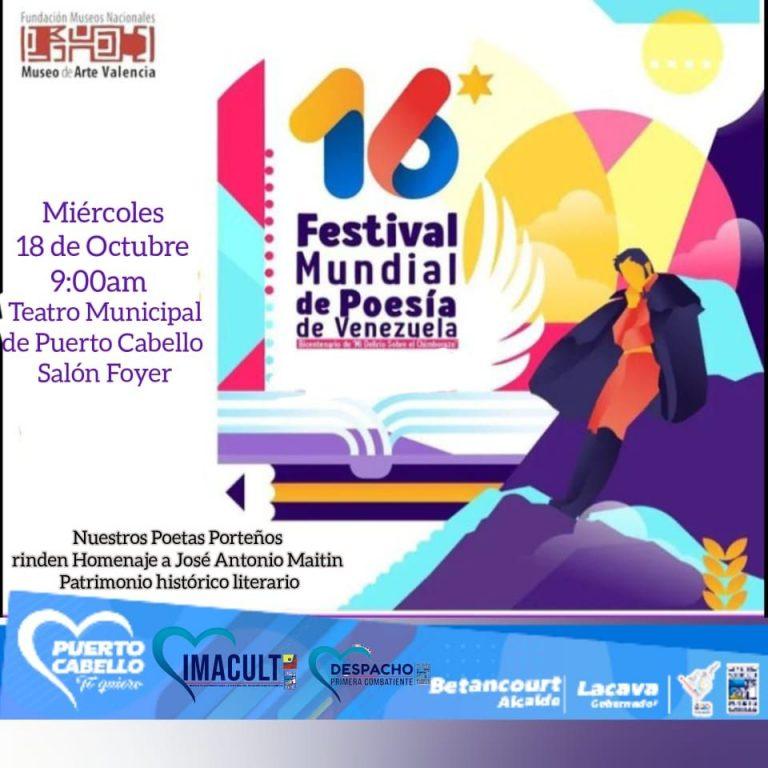 16° Festival Mundial de la Poesía llega este jueves a Valencia.