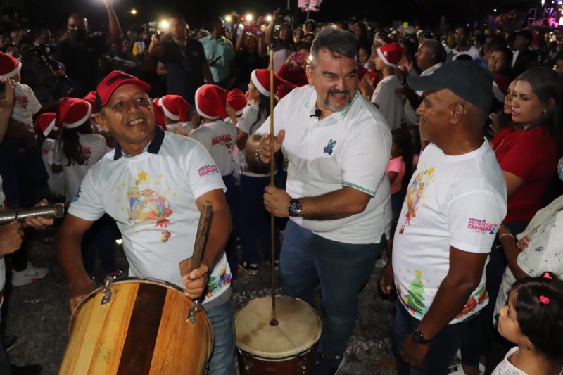 Rafael Torrealba dio inicio a las Navidades Felices Páez 2022