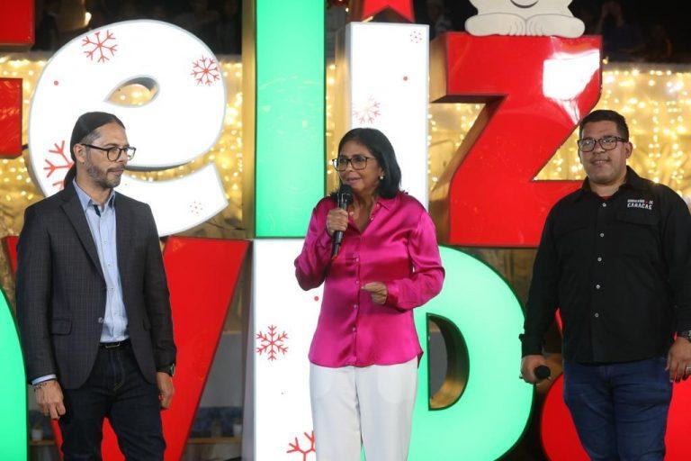 Delcy Rodríguez: Llegó la Navidad a Venezuela con bondad, alegría y amor