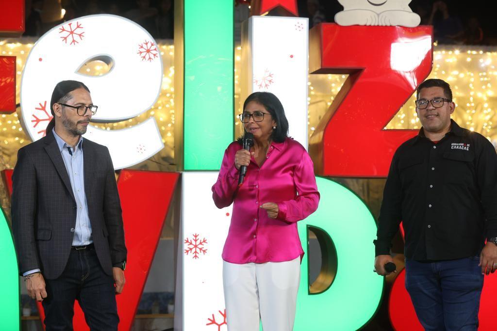 Delcy Rodríguez: Llegó la Navidad a Venezuela con bondad, alegría y amor