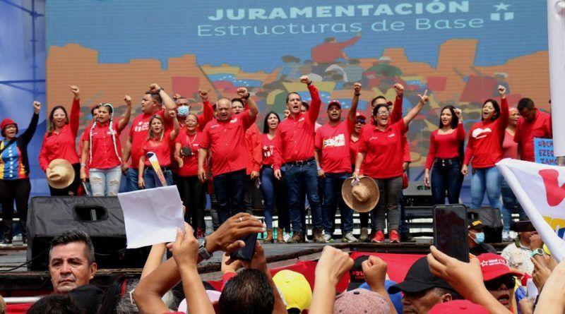 Diosdado Cabello llama a la organización de estructuras de base del Psuv en Barinas