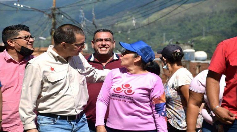 Ministro Arreaza: pueblo está construyendo el plan de gobierno con la Consulta Popular Miranda 2022