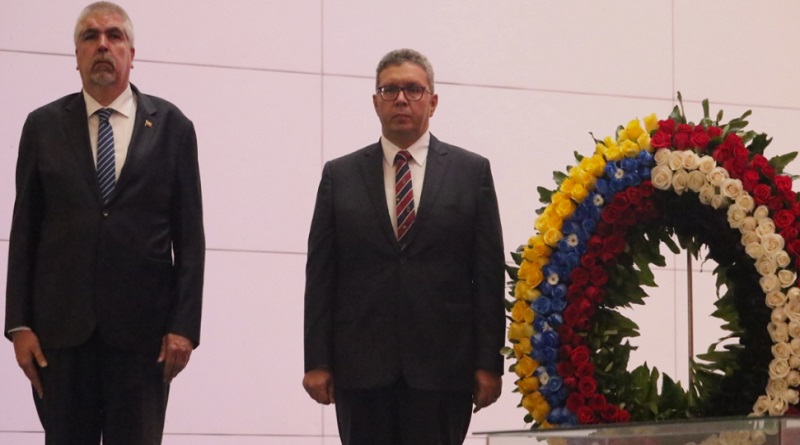 Nuevo embajador de Egipto en Venezuela rinde honores a El Libertador Simón Bolívar
