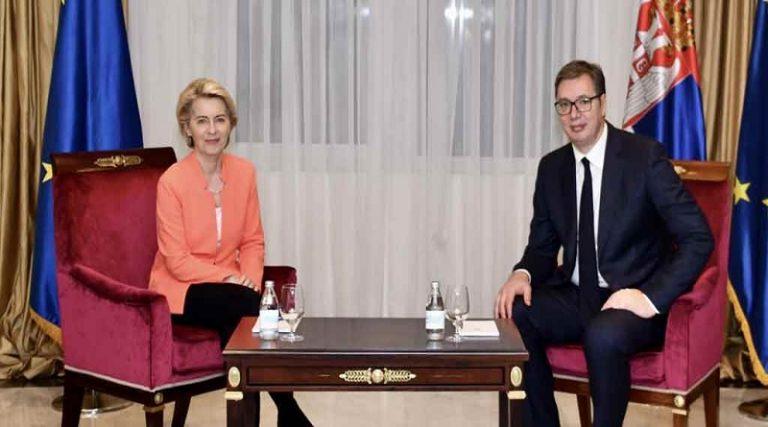 UE presiona a Serbia para sancionar a Rusia